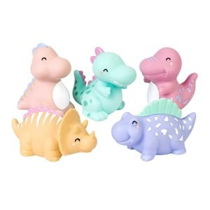 SARO 5 juguetes de baño Happy Dinos