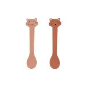 TRIXIE Set de dos Cucharas Silicona Gato