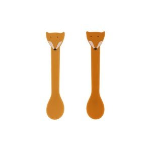 TRIXIE Set de dos Cucharas Silicona Fox