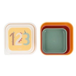 TUTETE 3 cajas almuerzo Funny Letters