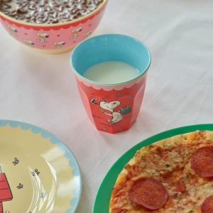 RICE vaso medium Snoopy Red