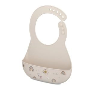 MEPAL Babero silicona Mio Arcoiris