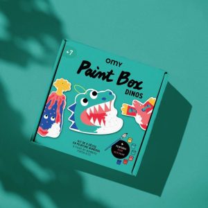 OMY Caja para pintar Dinos
