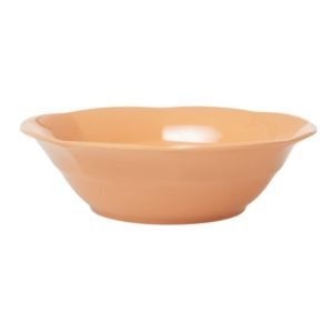 RICE plato hondo Soft Apricot