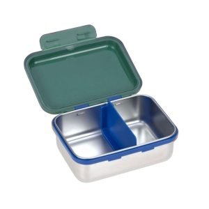 LÄSSIG Lunchbox Stainless Rainbow Green