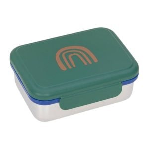 LÄSSIG Lunchbox Stainless Rainbow Green