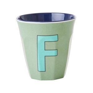 RICE Vaso Mediano Melamina Khaki F