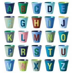 RICE Vaso Mediano Melamina Khaki F