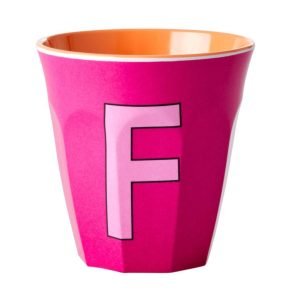 RICE Vaso Mediano Melamina Pink F