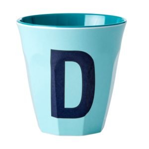 RICE Vaso Mediano Melamina Soft Blue D