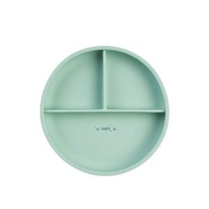 SARO Plato con secciones Food & Fun Menta