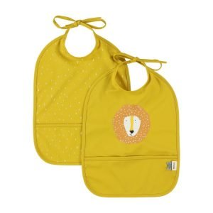 TRIXIE Pack de 2 baberos impermeables León