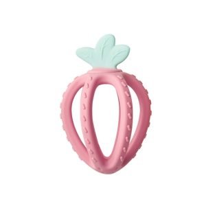 SARO mordedor silicona Fresh Fruit Rosa