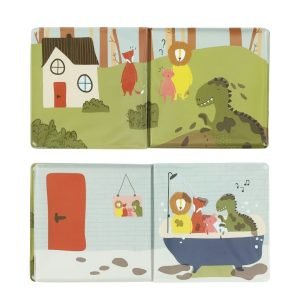 TRIXIE Libro de baño que cambia de color – Muddy Mr. Dino