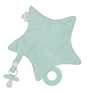 SARO doudou estrellita papel crujiente Ladrillo Menta