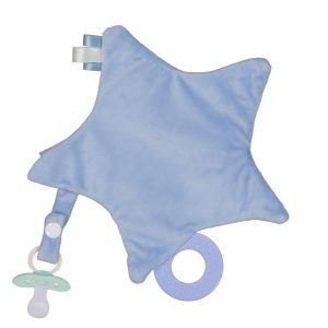 SARO doudou estrellita papel crujiente Tic Azul