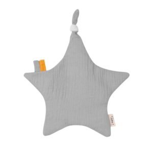 SARO Doudou estrellita papel crujiente Gris