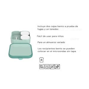 MEPAL Caja bento Campus grande Rosa Cool