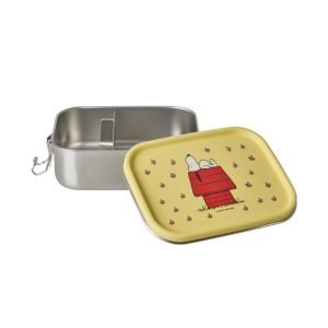RICE caja de almuerzo Acero Yellow Snoopy