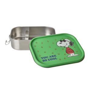 RICE caja de almuerzo Large Green Snoopy