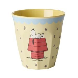 RICE vaso medium Snoopy Cream