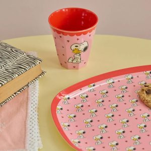 RICE vaso medium Snoopy Pink