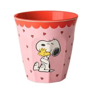 RICE vaso medium Snoopy Pink