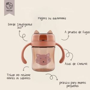 TRIXIE Vaso 360 º con asas Cat