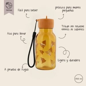 TRIXIE Botella de Tritán 350ml Fierce Fox