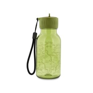 TRIXIE Botella de Tritán 350ml Daring Dino