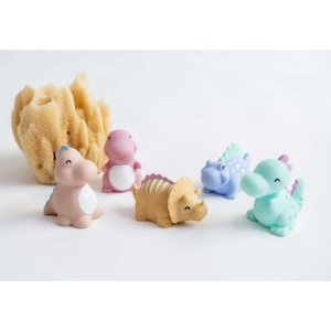 SARO 5 juguetes de baño Happy Dinos