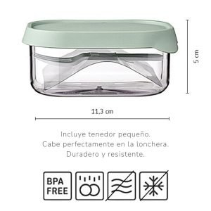 MEPAL caja para fruta Campus Nordic Sage