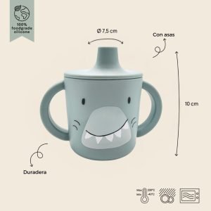 TRIXIE Taza Silicona Shark