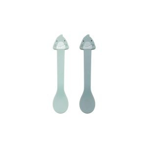 TRIXIE Set de dos Cucharas Silicona Shark