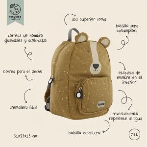 TRIXIE mochila Bear