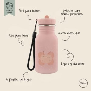 TRIXIE Botella de Acero 350ml Butterfly