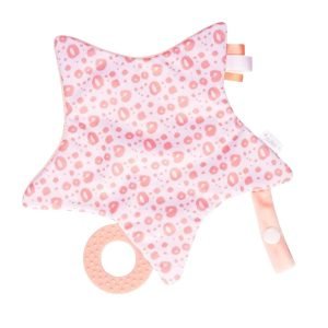 SARO doudou estrellita papel crujiente Print Rosa