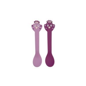 TRIXIE Set de dos Cucharas Silicona Pavo Real
