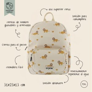 TRIXIE mochila Lively Lion