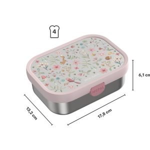 MEPAL caja almuerzo Midi Campus Acero Fairy