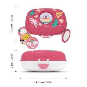 MONBENTO caja almuerzo Gram Birds