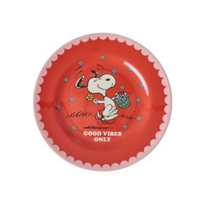 RICE Plato postre Snoopy Red Snoopy