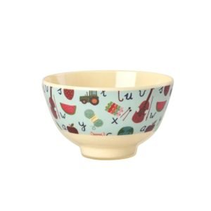 RICE bol pequeño ABC Blue