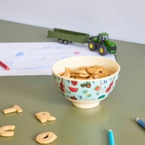 RICE bol pequeño ABC Blue