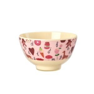 RICE bol pequeño ABC Pink