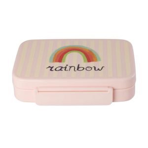 RICE caja almuerzo 6 separadores ABC Pink