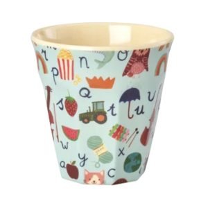 RICE vaso medium ABC Blue