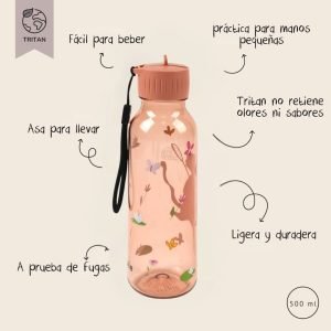 TRIXIE Botella Tritán 500ml Pathfinder Cat
