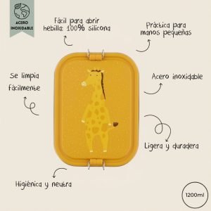 TRIXIE Caja almuerzo Large Giraffe