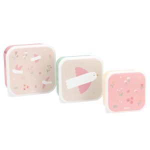 TUTETE 3 Cajas Almuerzo Blossom Birds